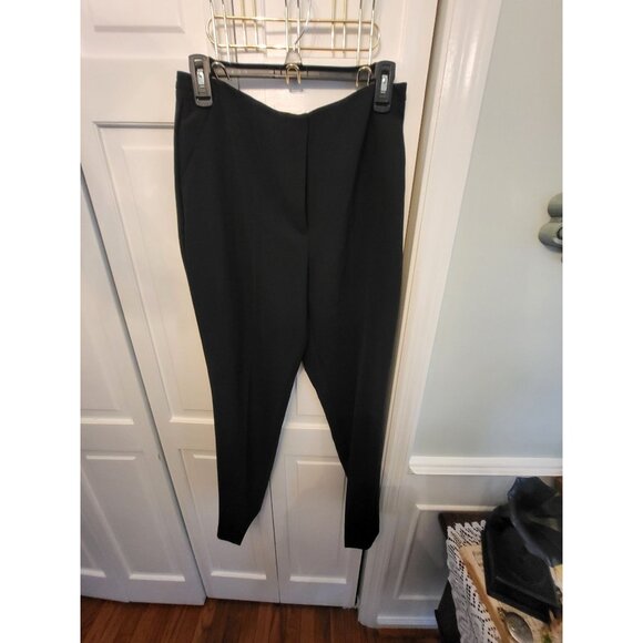 Chico's Pants - Chico's Black Ankle Pants Straight Leg sz .5  Office Minimalist Old Money Classy